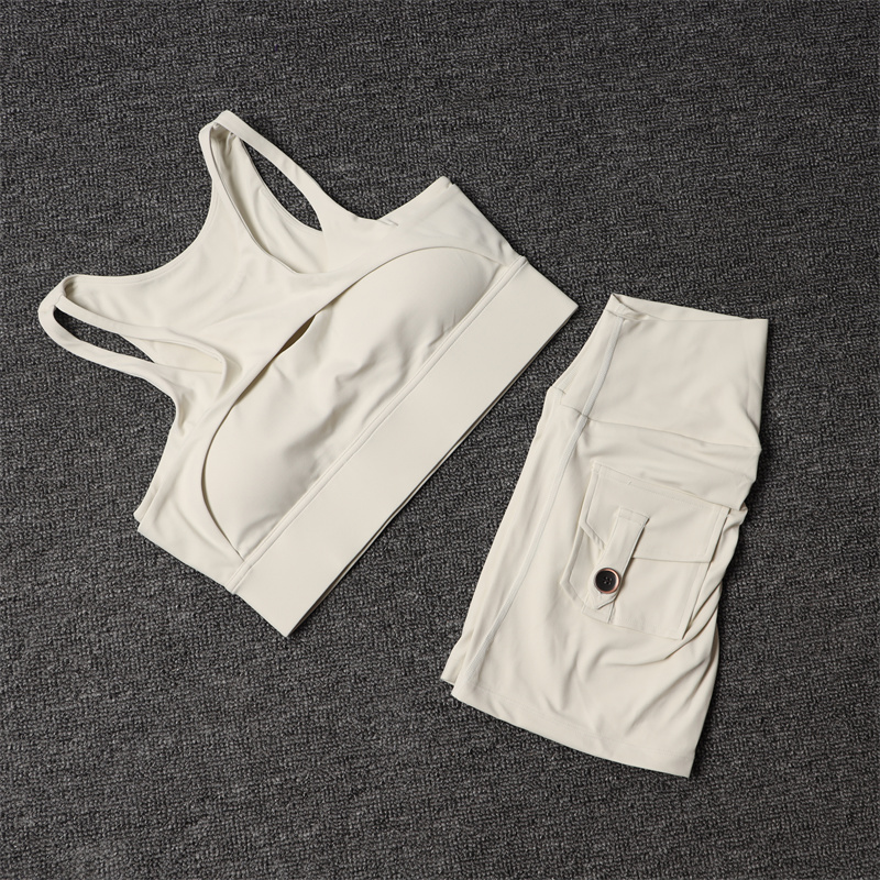Pilates Yoga Leggings - Fitness şortu Yoga setleri kadın eşofman