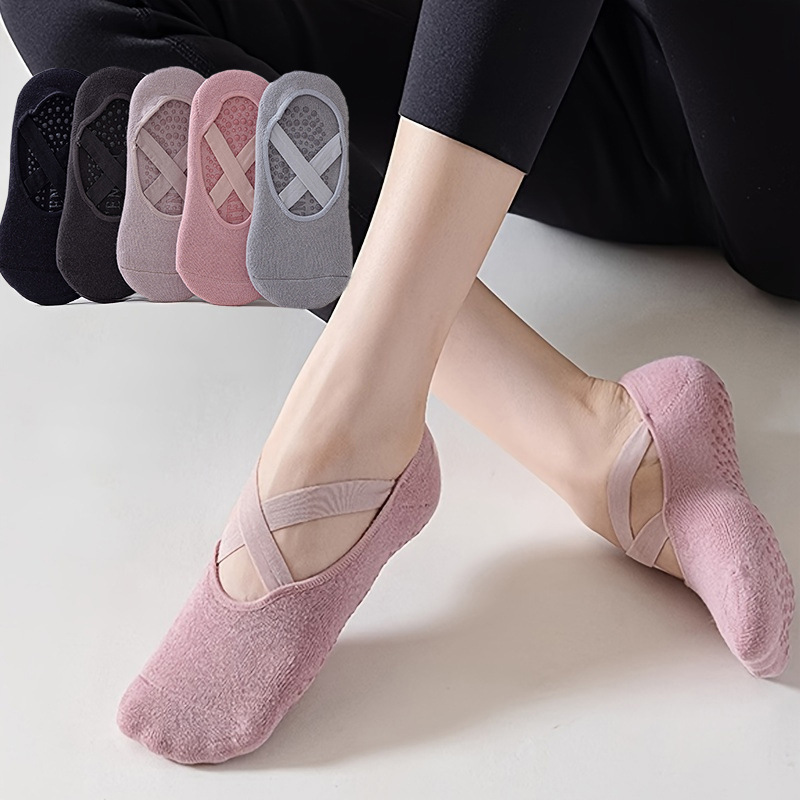Kadın 5 Çift Saf Renk Yoga Çor - Pilates Ankle Strap incelemesi ve fiyatı