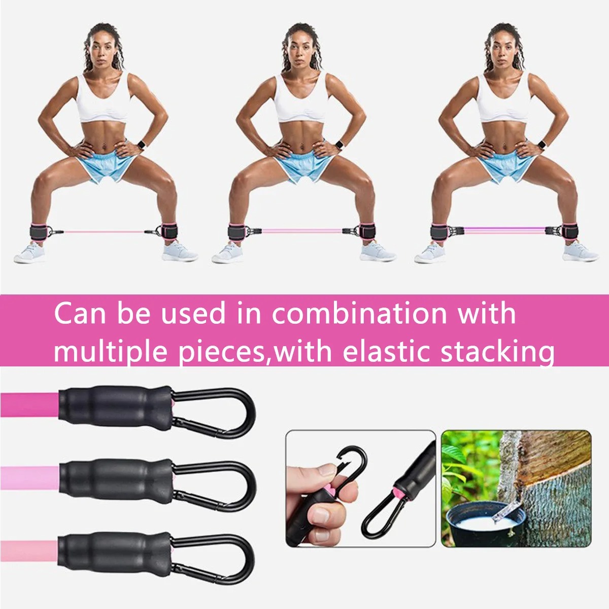 Ayak bileği sapanlar ile diren - Pilates Ankle Strap incelemesi ve fiyatı