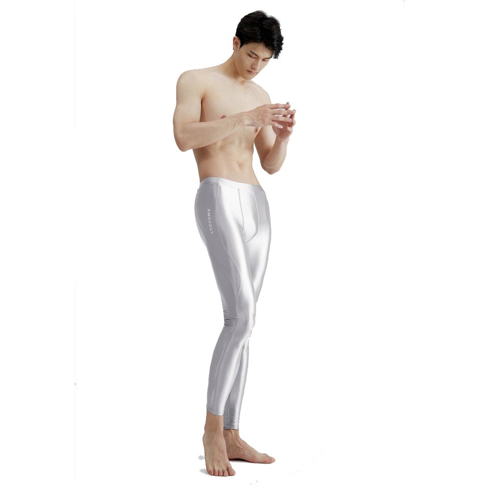 AMORESY erkekler saten pürüzsü - Pilates Yoga Leggings incelemesi ve fiyatı