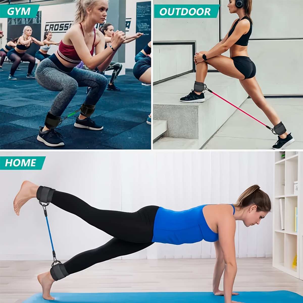 5 Parçalı Ayak Bileği Direnç B - Pilates Ankle Strap incelemesi ve fiyatı