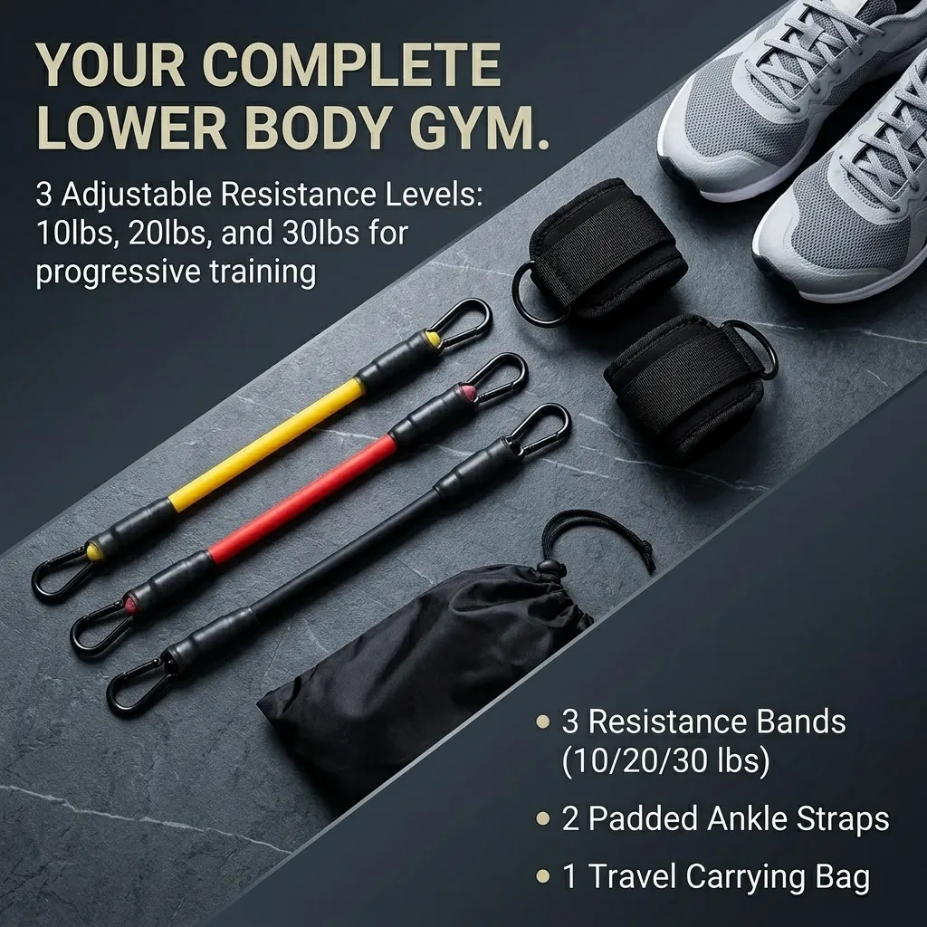 5 Parçalı Ayak Bileği Direnç B - Pilates Ankle Strap incelemesi ve fiyatı