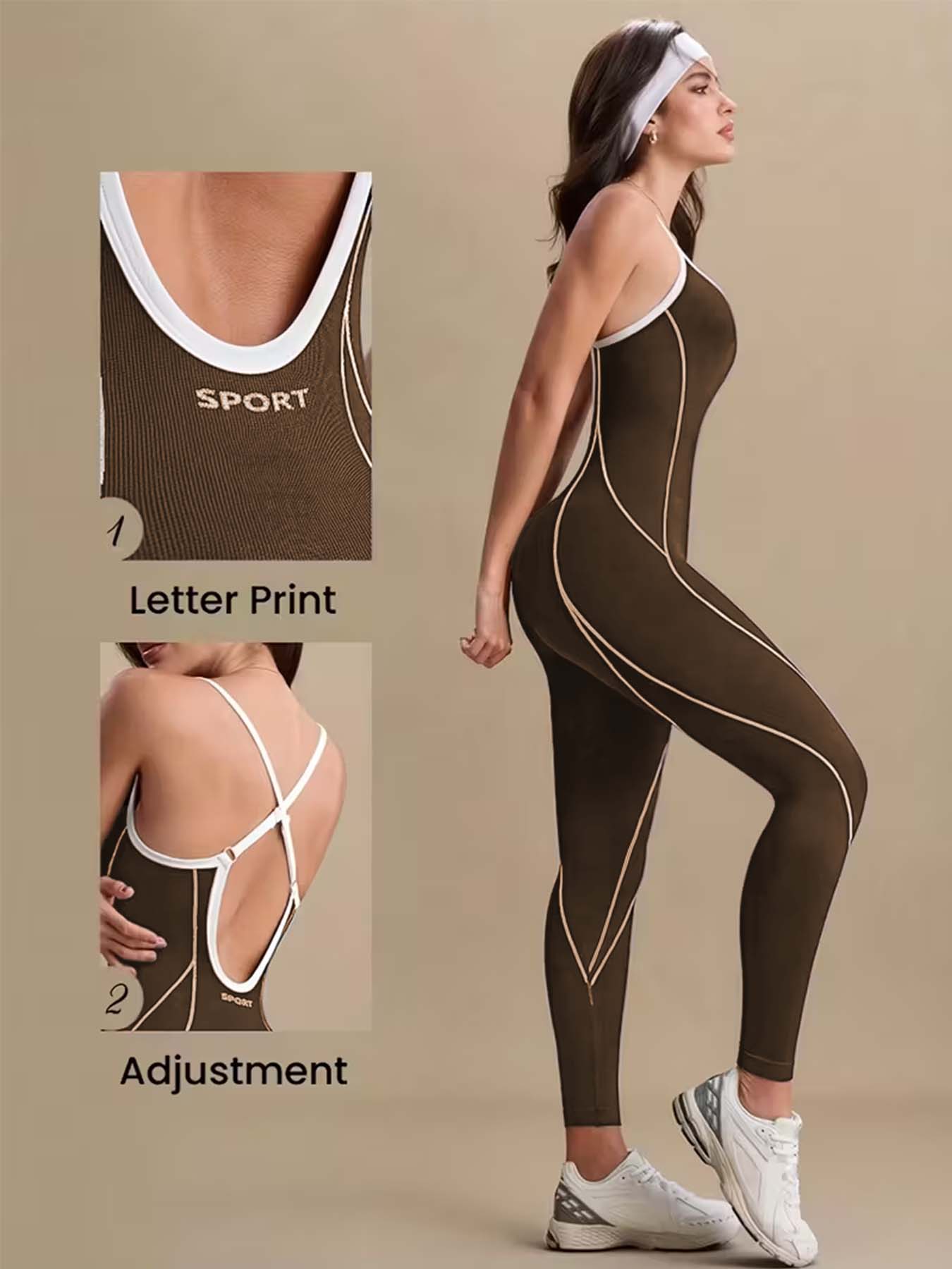 Kadın Kahverengi Göbek Kontrol - Pilates Ankle Strap incelemesi ve fiyatı