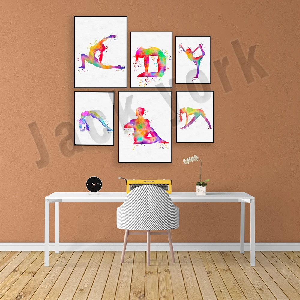 Dans kralı yoga baskısı, kadın - Pilates And Yoga Combined incelemesi ve fiyatı