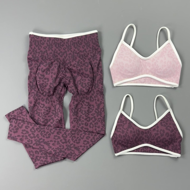 2 Parça Yoga Seti Kadın Leopar - Pilates Yoga Leggings incelemesi ve fiyatı