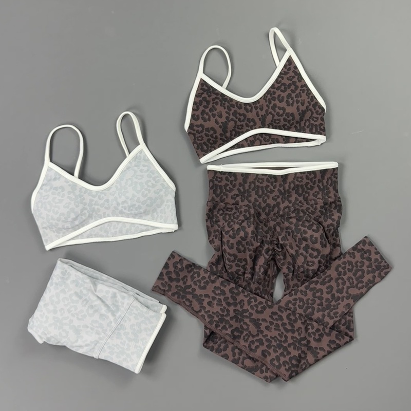 2 Parça Yoga Seti Kadın Leopar - Pilates Yoga Leggings incelemesi ve fiyatı