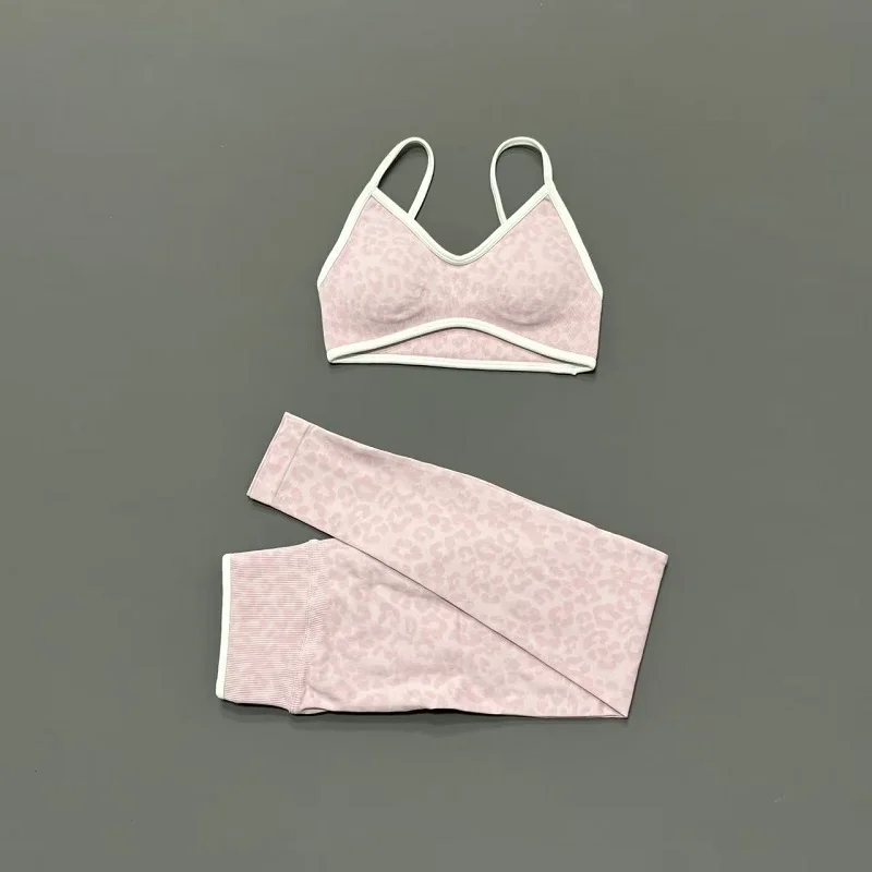 2 Parça Yoga Seti Kadın Leopar - Pilates Yoga Leggings incelemesi ve fiyatı