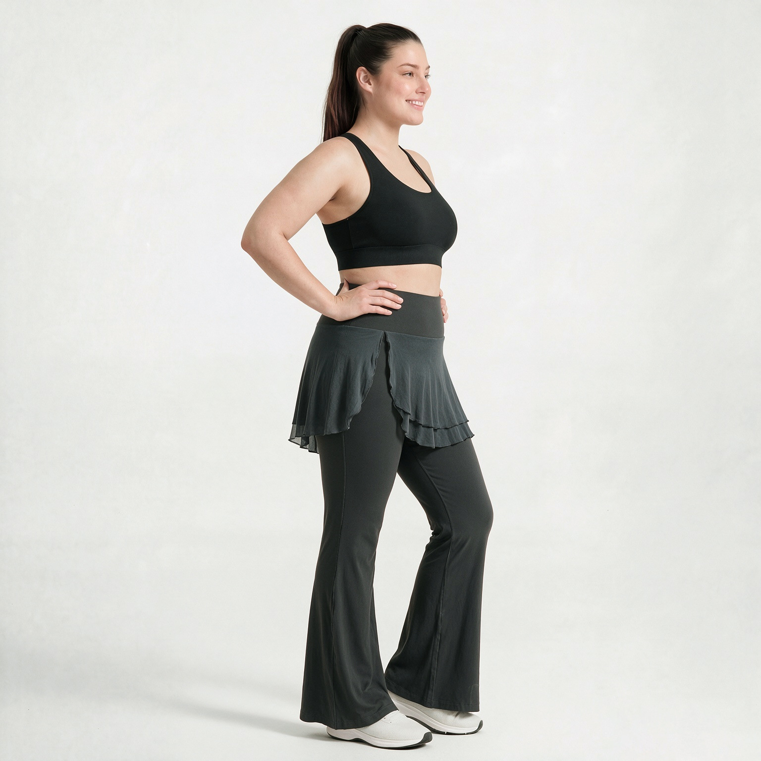 Büyük Beden Yumuşak Hareketli  - Pilates Yoga Leggings incelemesi ve fiyatı